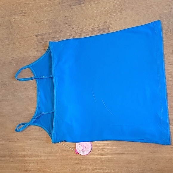 Blue Strappy Cami Tank - Picture 4 of 5